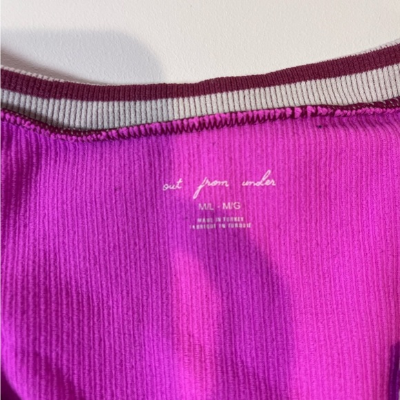 Urban Outfitters Hot Pink Go For Gold Top barbie summer feminine spring party - Picture 4 of 7